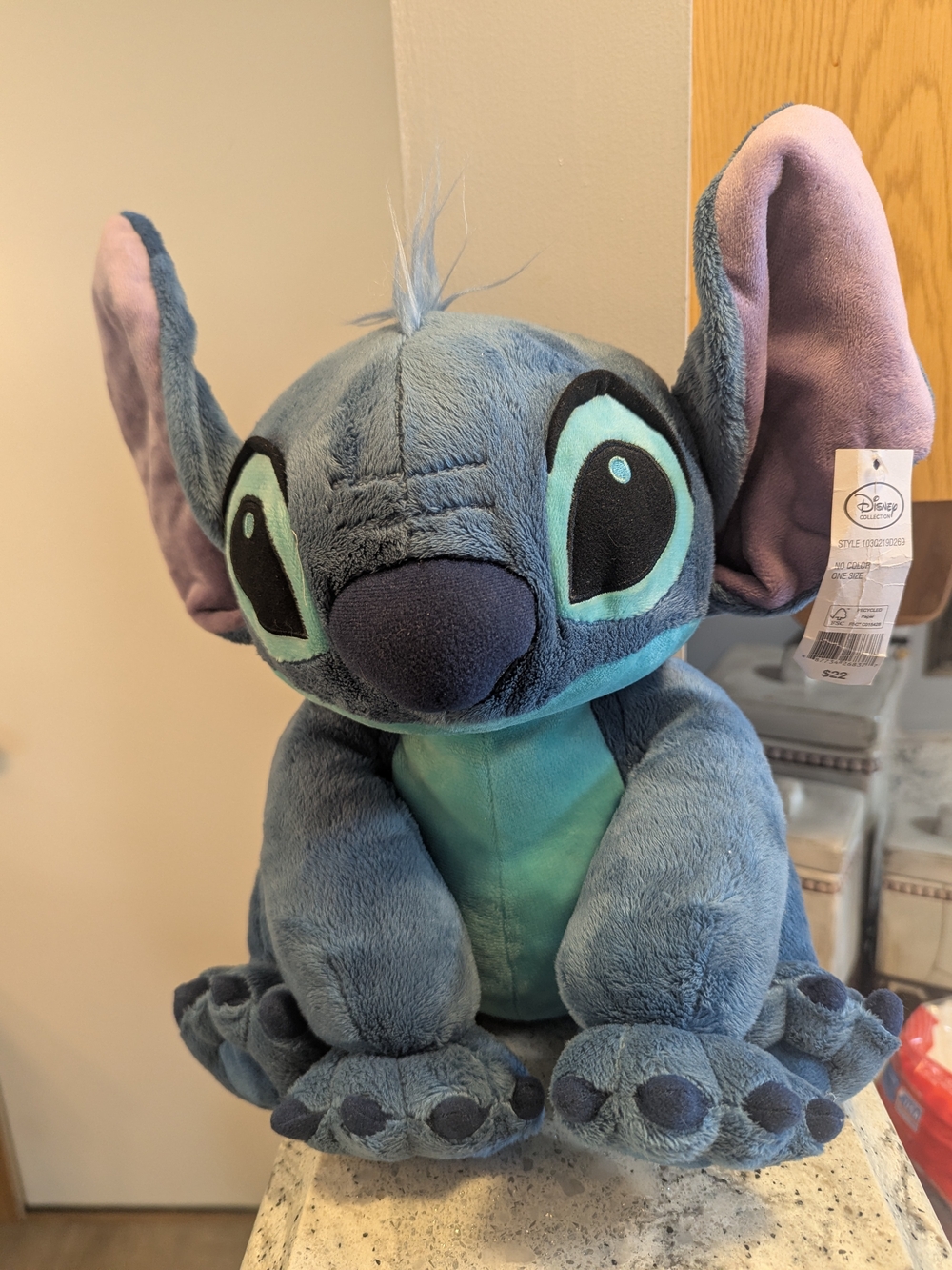 Disney Store Stitch Sitting Plush 14in Lilo And Stitch Plush